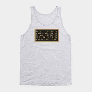 The Reagan Desk Plaque Tank Top